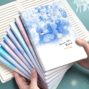 Buku Notebook A5 Sampul Eva Waterproof Tebal Halaman Bergaris SBRA556