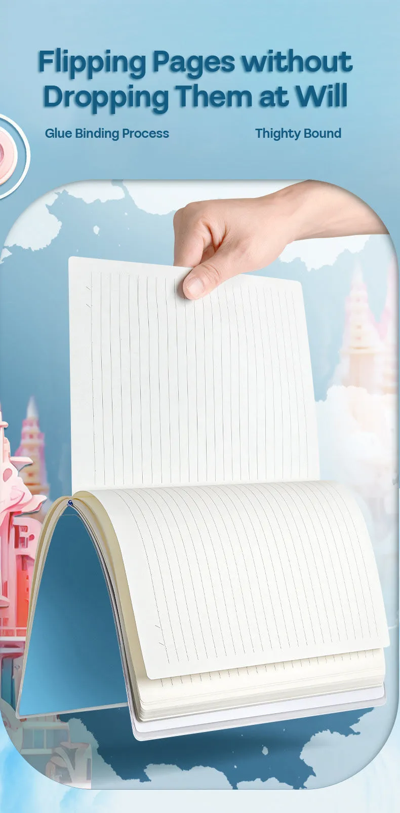 Buku Notebook A5 Sampul Eva Waterproof Tebal Halaman Bergaris SBRA556