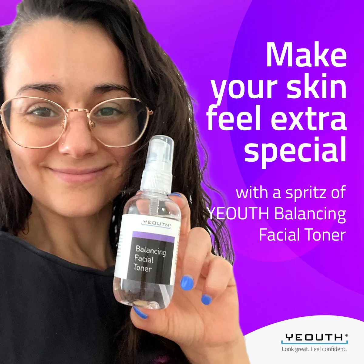 Daytime Essentials: Vitamin C&E Serum 1 oz, Balancing Facial Toner 3.4 oz & Day/Night Cream 4 oz