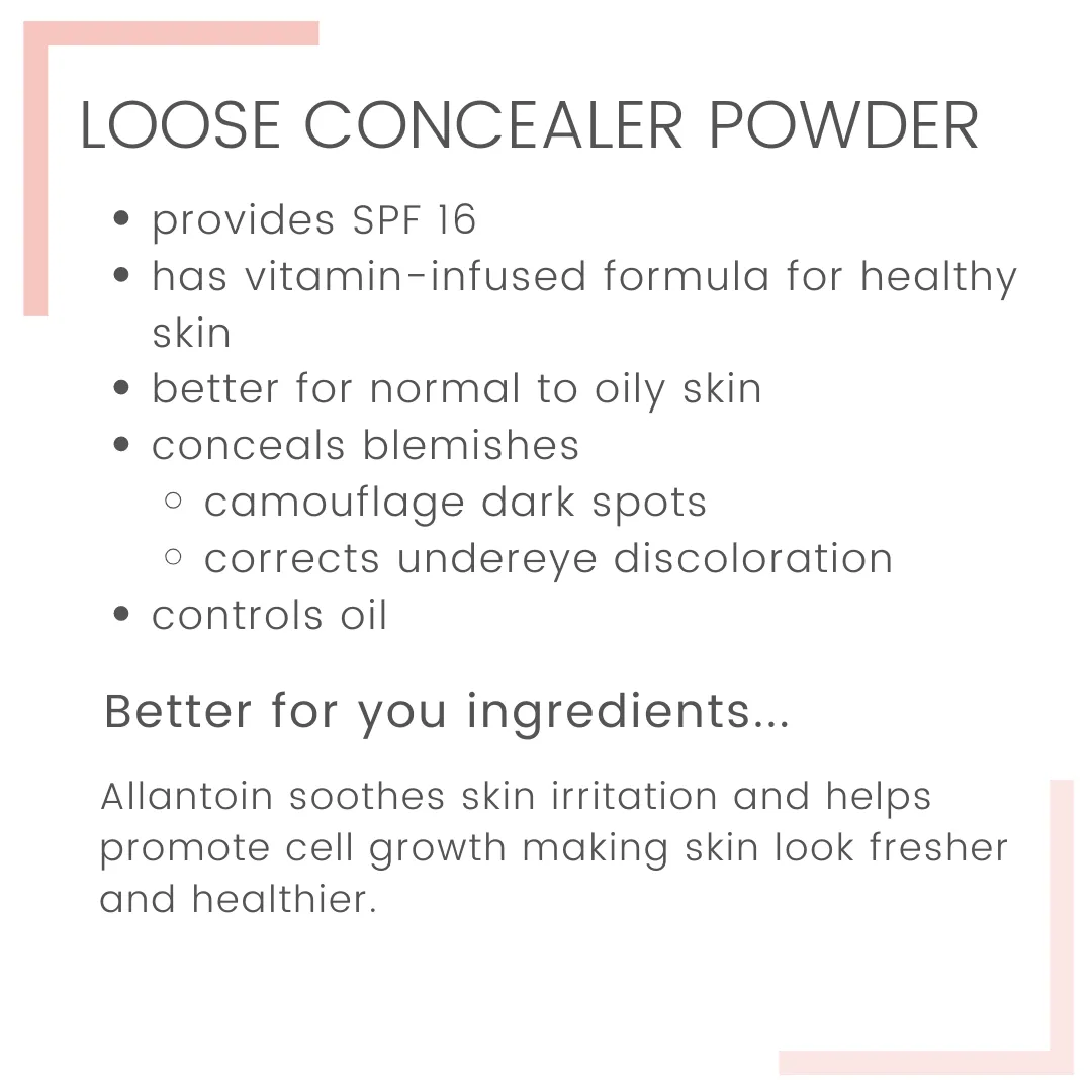 Ellana Minerals Loose Mineral SkinShield Concealer Refill With SPF16