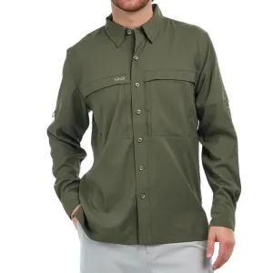 GameGuard Long Sleeve Agave Men's Scout Shirt