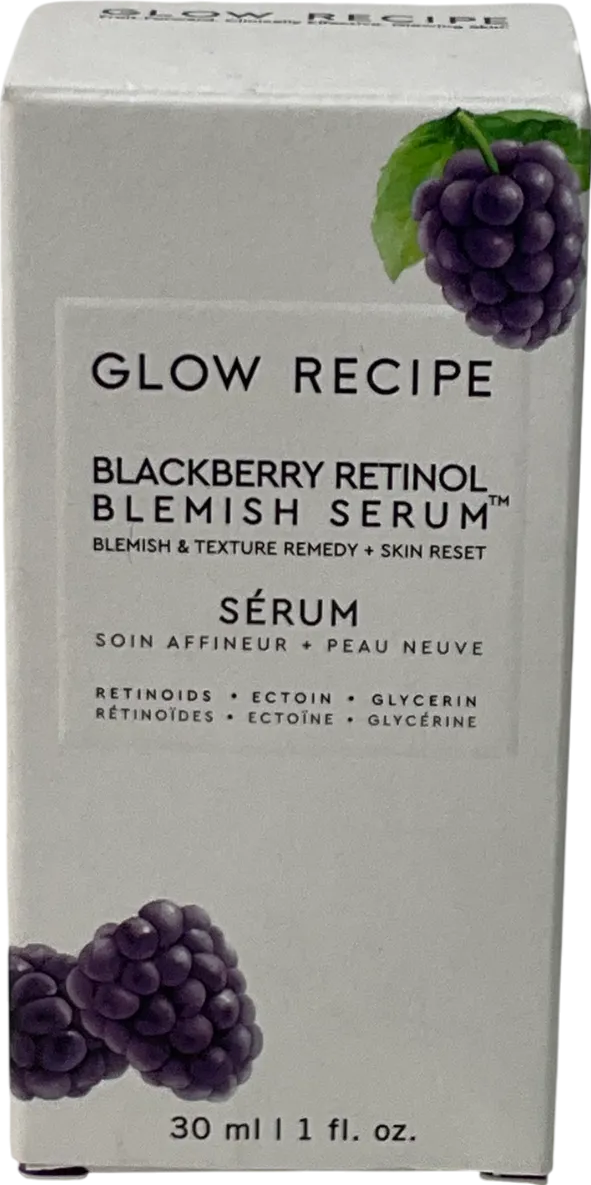 glow recipe Blackberry Retinol Blemish Serum Blackberry 30ml