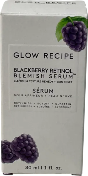 glow recipe Blackberry Retinol Blemish Serum Blackberry 30ml