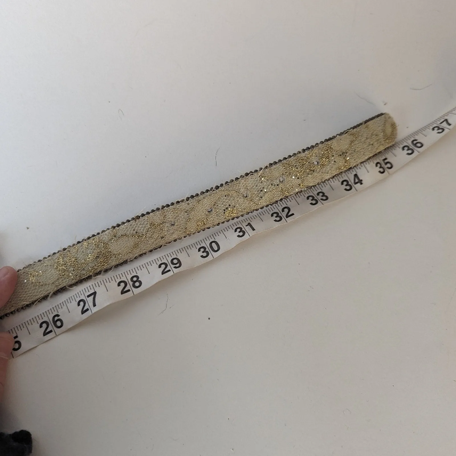 Gold Silk Belt - 30"