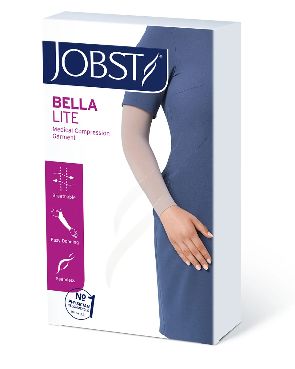 JOBST Bella Lite Armsleeve 20-30 mmHg w/ 2" Silicone Top Band