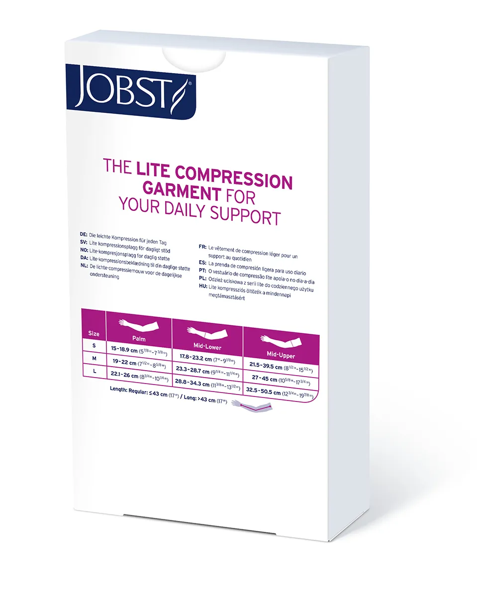 JOBST Bella Lite Armsleeve 20-30 mmHg w/ Gauntlet