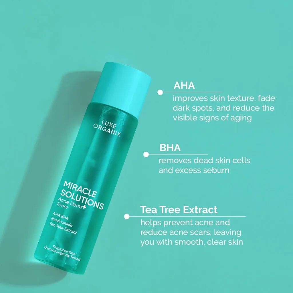Miracle Solutions Acne Derm  Toner 150ml