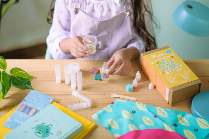 NEW Kiss Naturals DIY Lip Balm Kit for Kids