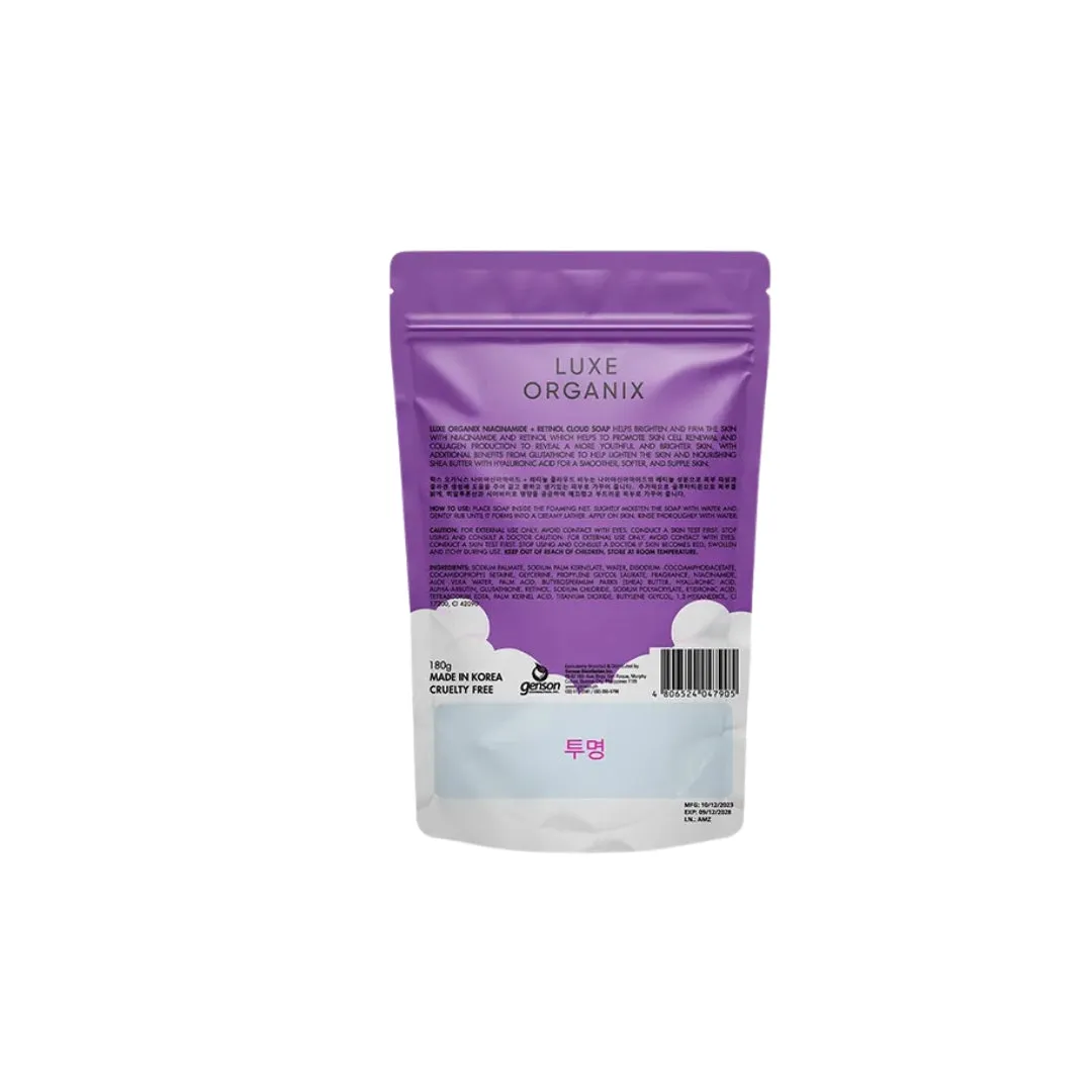 Niacinamide & Retinol Cloud Soap 180g