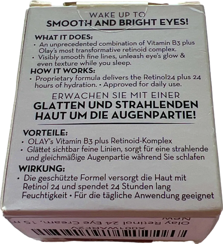 Olay Retinol24 Night Eye Cream 15 ml