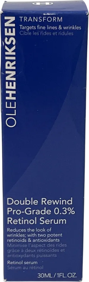 olehenriksen Double Rewind 0.3% Pro-grade Retinol Serum 30ml