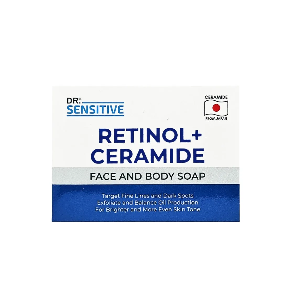 Retinol   Ceramide Face and Body Bar Soap 120g