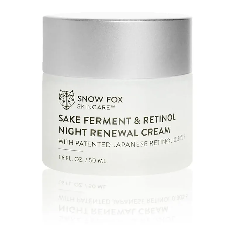 Sake Ferment & Retinol Night Renewal Cream