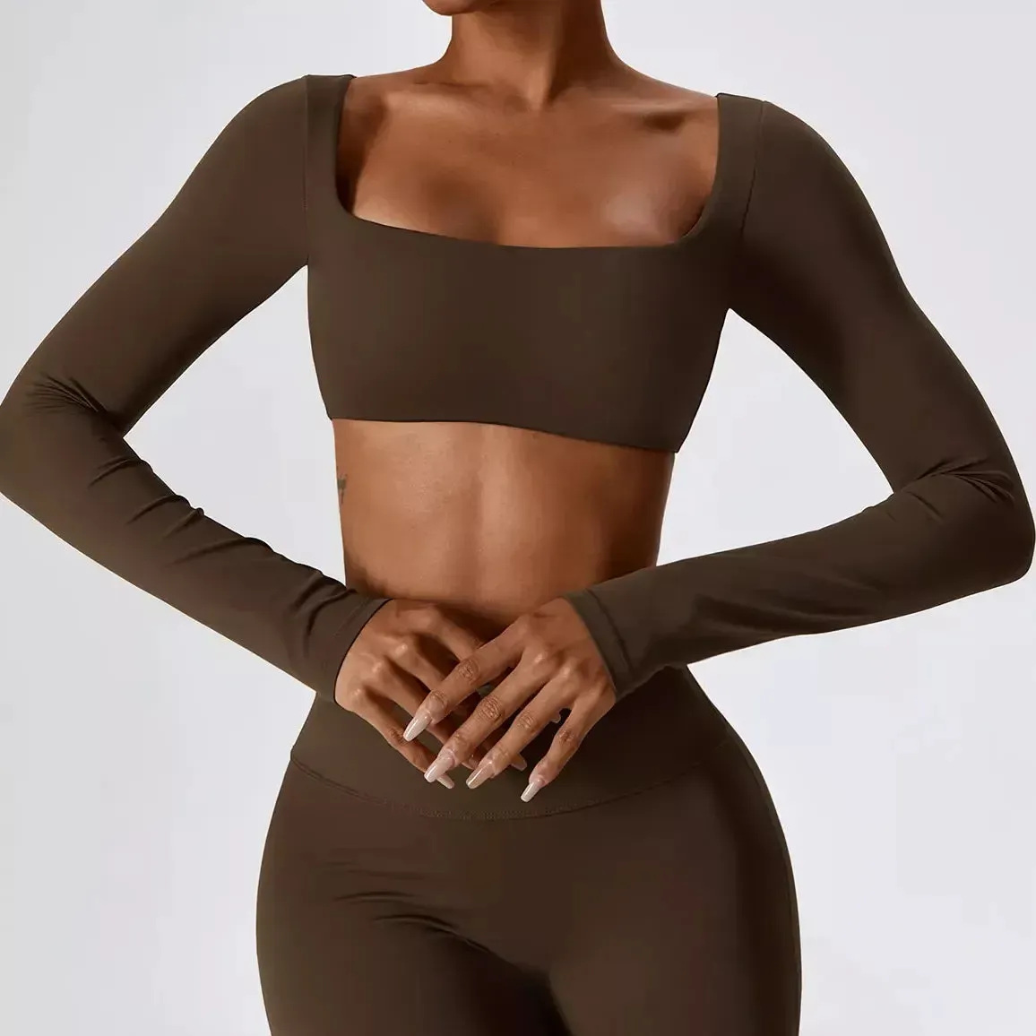 Seamless Yoga Sportswear Set