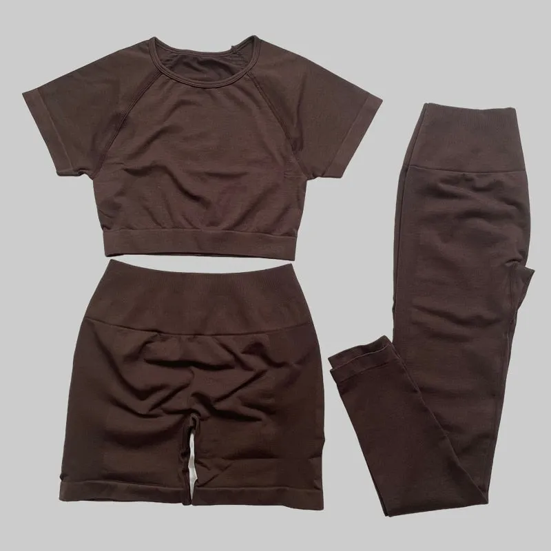 Yassmine Seamless Workout Gym Set