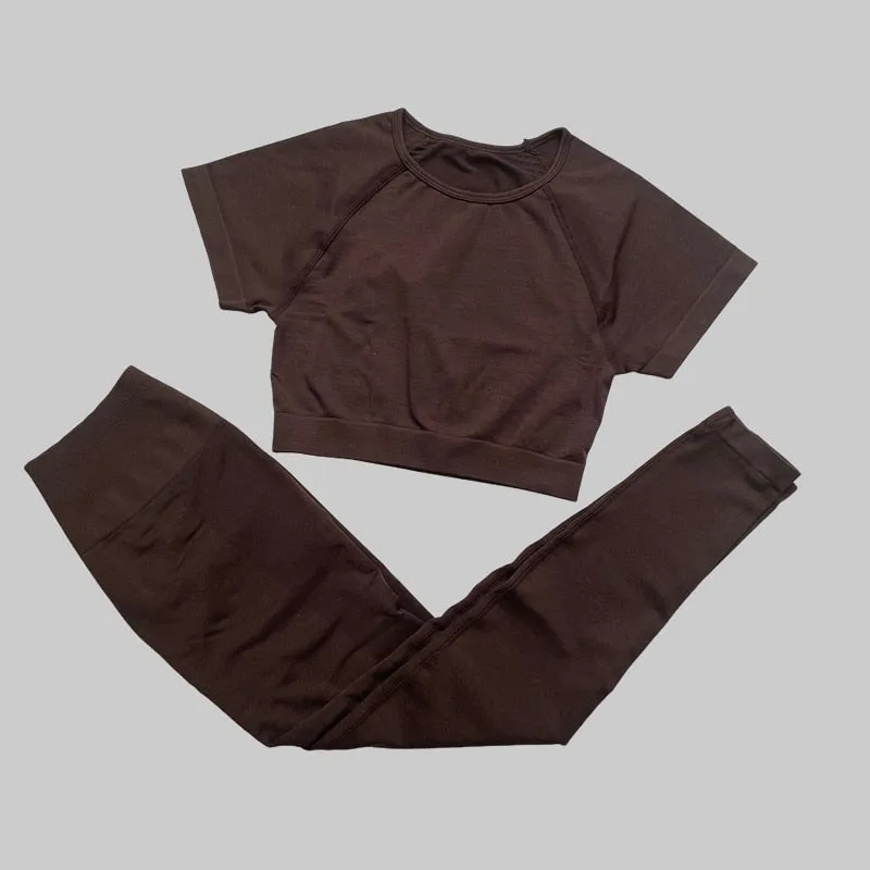Yassmine Seamless Workout Gym Set