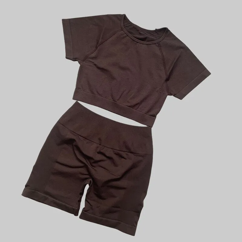 Yassmine Seamless Workout Gym Set